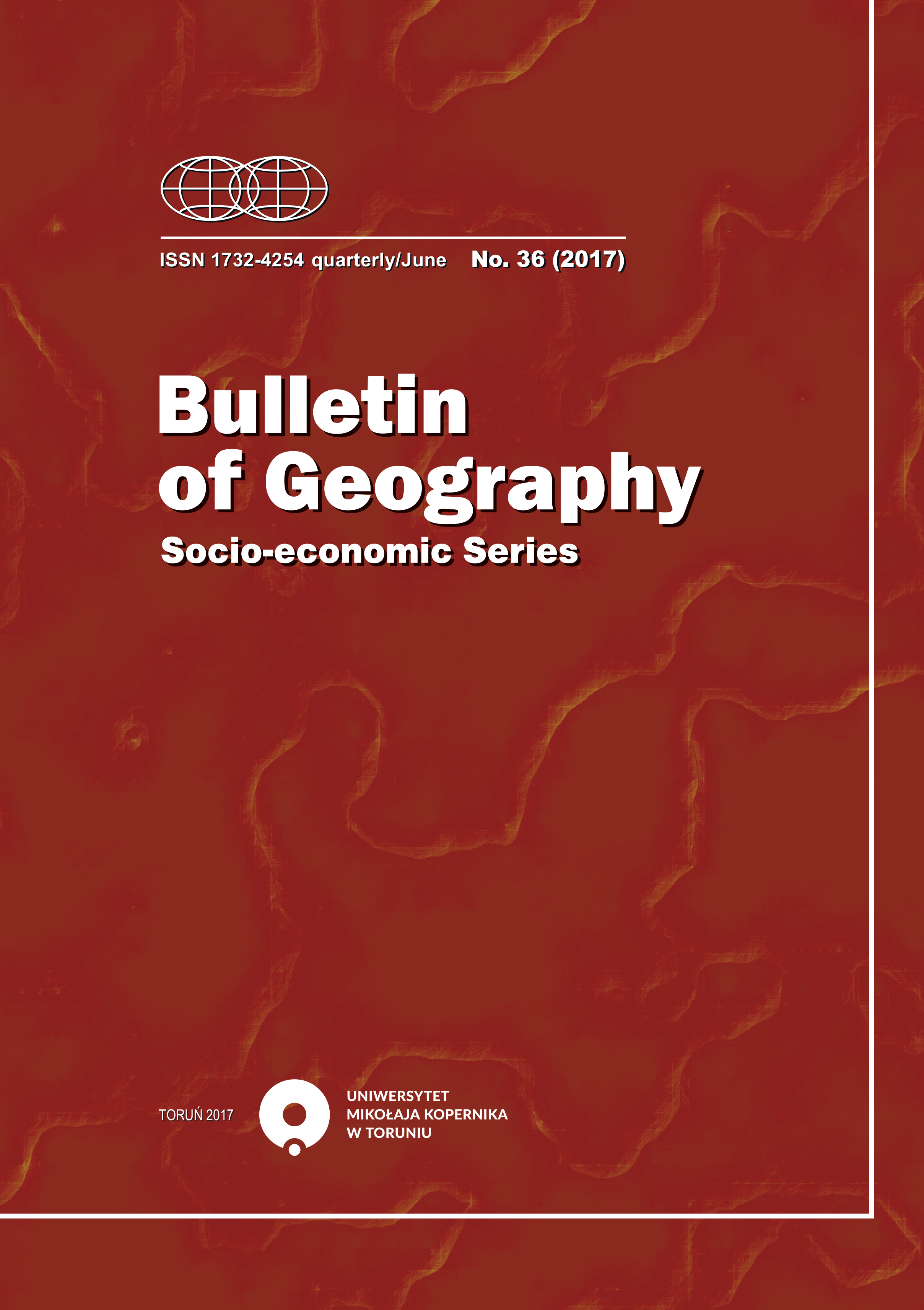 Urban spatial policy and its impact on open areas - Płock case study Cover Image