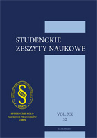 Unsatisfied Creditor as a Crime Against Business Trading in Comparative Law Approach. Selected Issues Cover Image