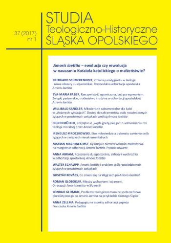 Die Diskussion über die Unauflöslichkeit der Ehe im Zusammenhang mit dem nachsynodalen apostolischen Schreiben Amoris laetitia Einige offene Fragen