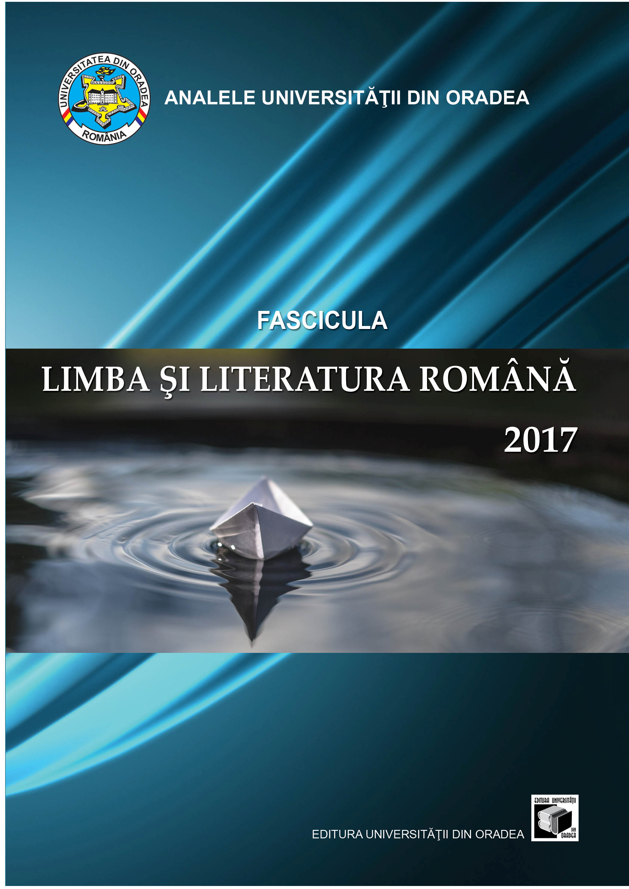 CONFESIUNE ȘI ANTICONFESIUNE
ÎN ROMANUL CEI DOI DIN DREPTUL ȚEBEI