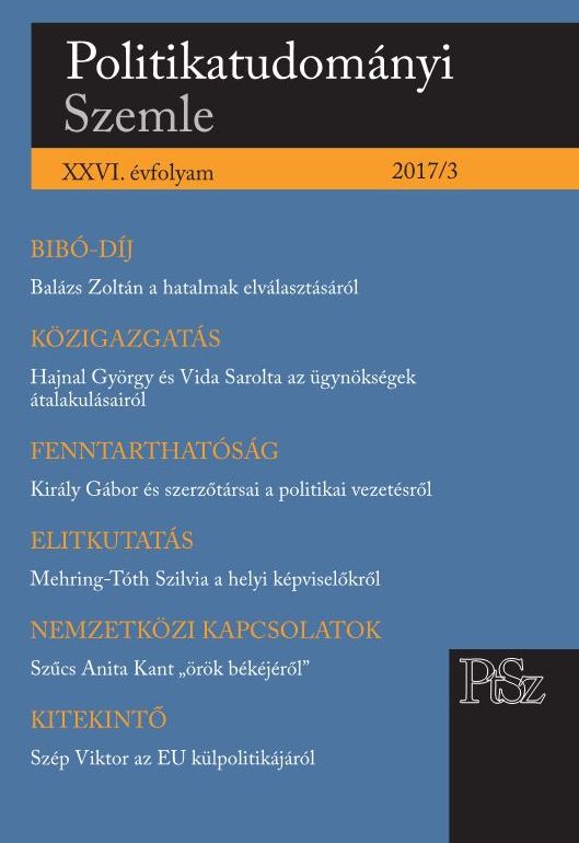 Kant a nemzetközi rendről – „örök béke” vagy hosszú távú együttműködés?