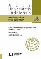 Zagospodarowanie użytków rolnych na zabudowanych terenach mieszkaniowych aglomeracji poznańskiej