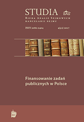 Public levies as a source of budget incomes in Poland Cover Image