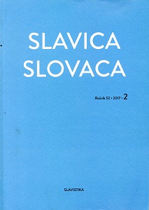A signiﬁcant work on the history of Slovak in its pre-standard period. Cover Image