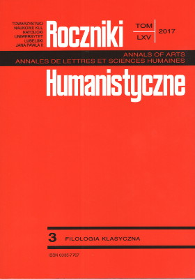 Professor Janina Niemirska-Pliszczyńska – Distinguished Didactician and Scholar of Greek and Roman Antiquity Cover Image