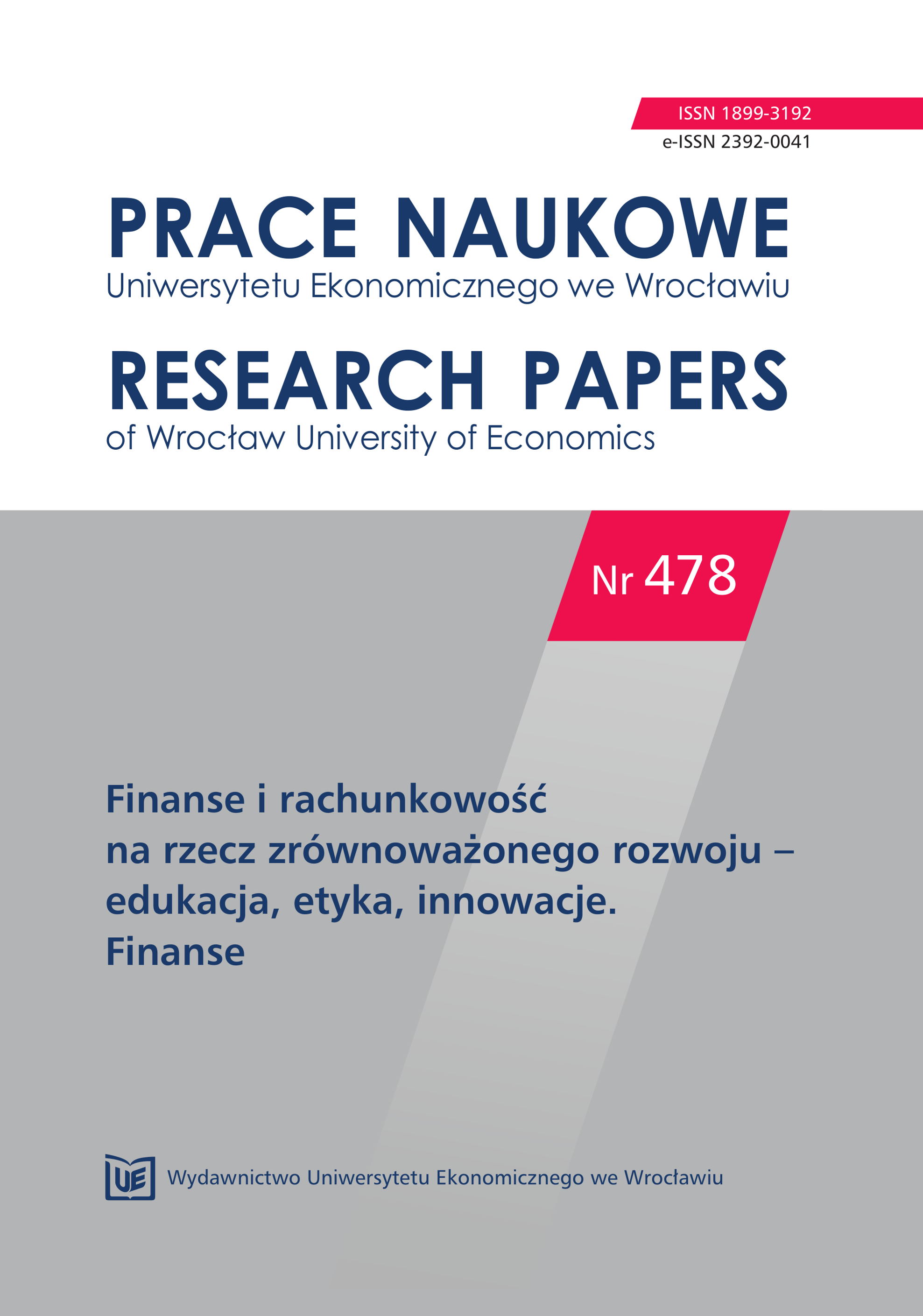 Membership as an attribute of the social dimension of the activities of cooperative banks in Poland Cover Image