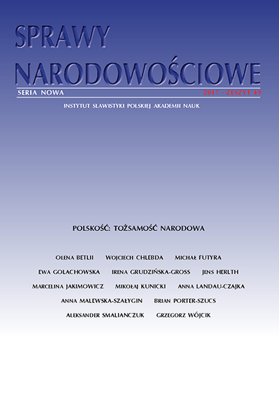 W poszukiwaniu idei narodowej: „krajowość” początku XX wieku jako próba ideologii „Polaków litewskich”