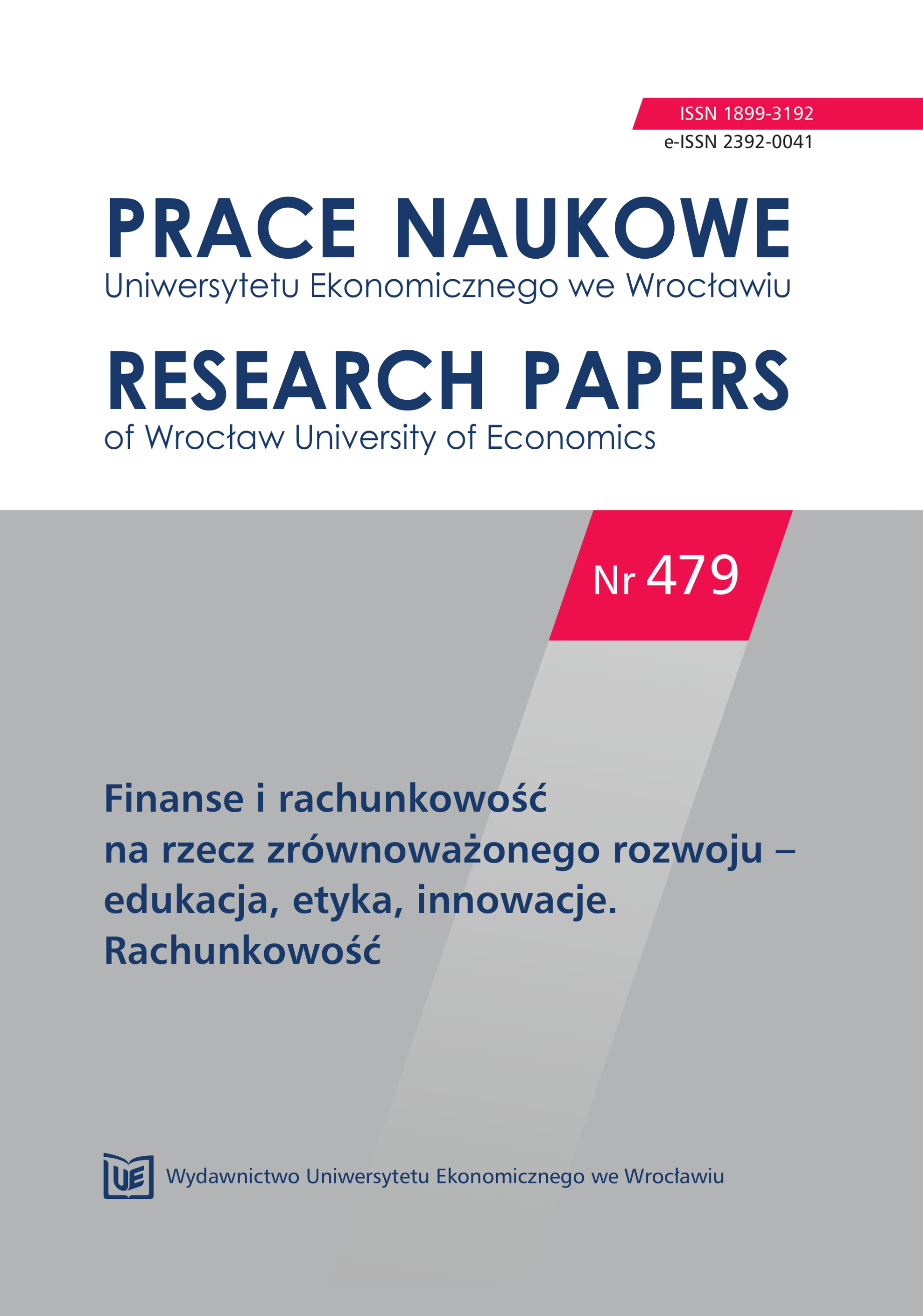 Practice for making reports publically available by foundations in Poland – case study of commercial banks foundations Cover Image