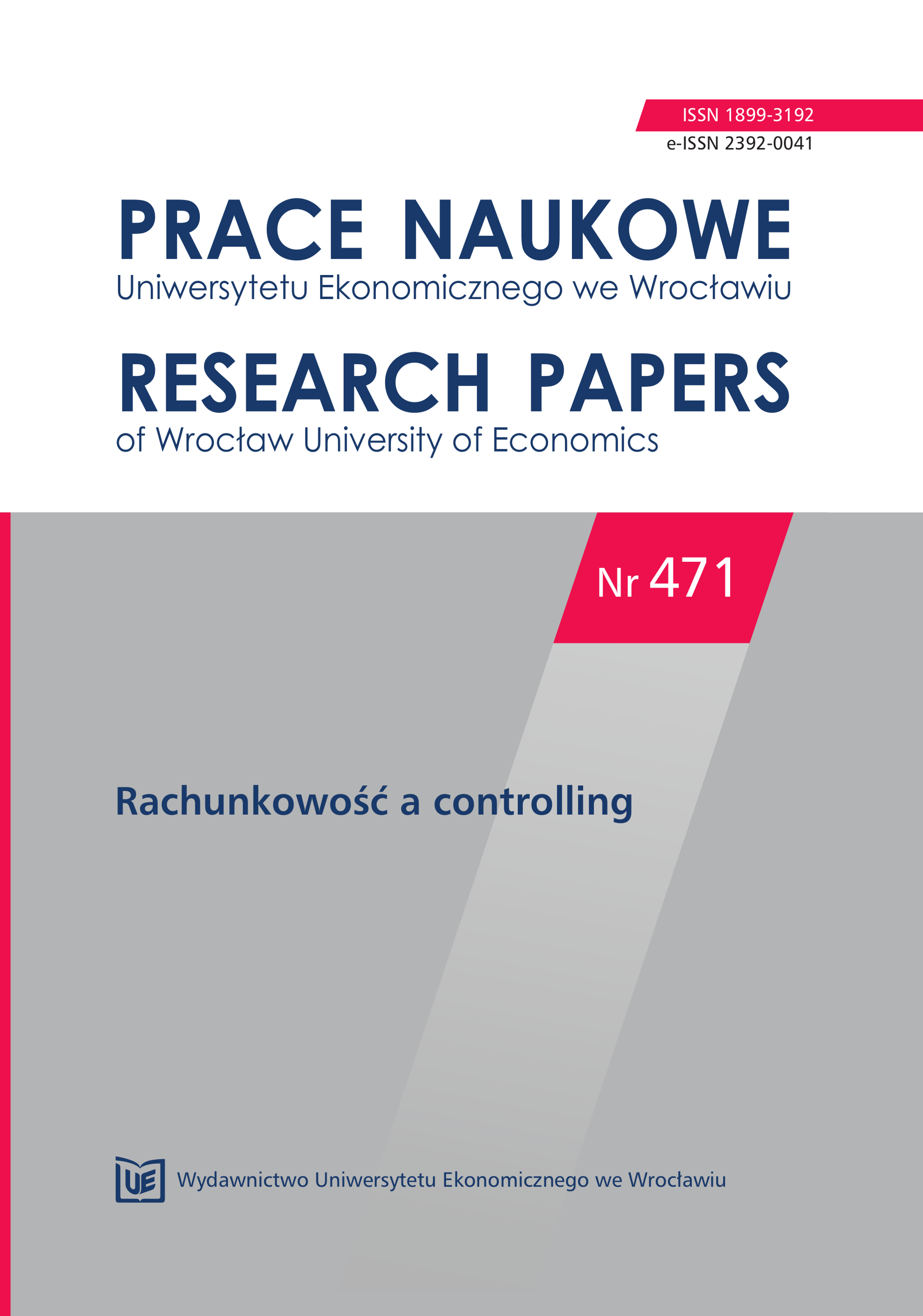 Accounting patterns in the accounting information system. Results of exploratory research Cover Image