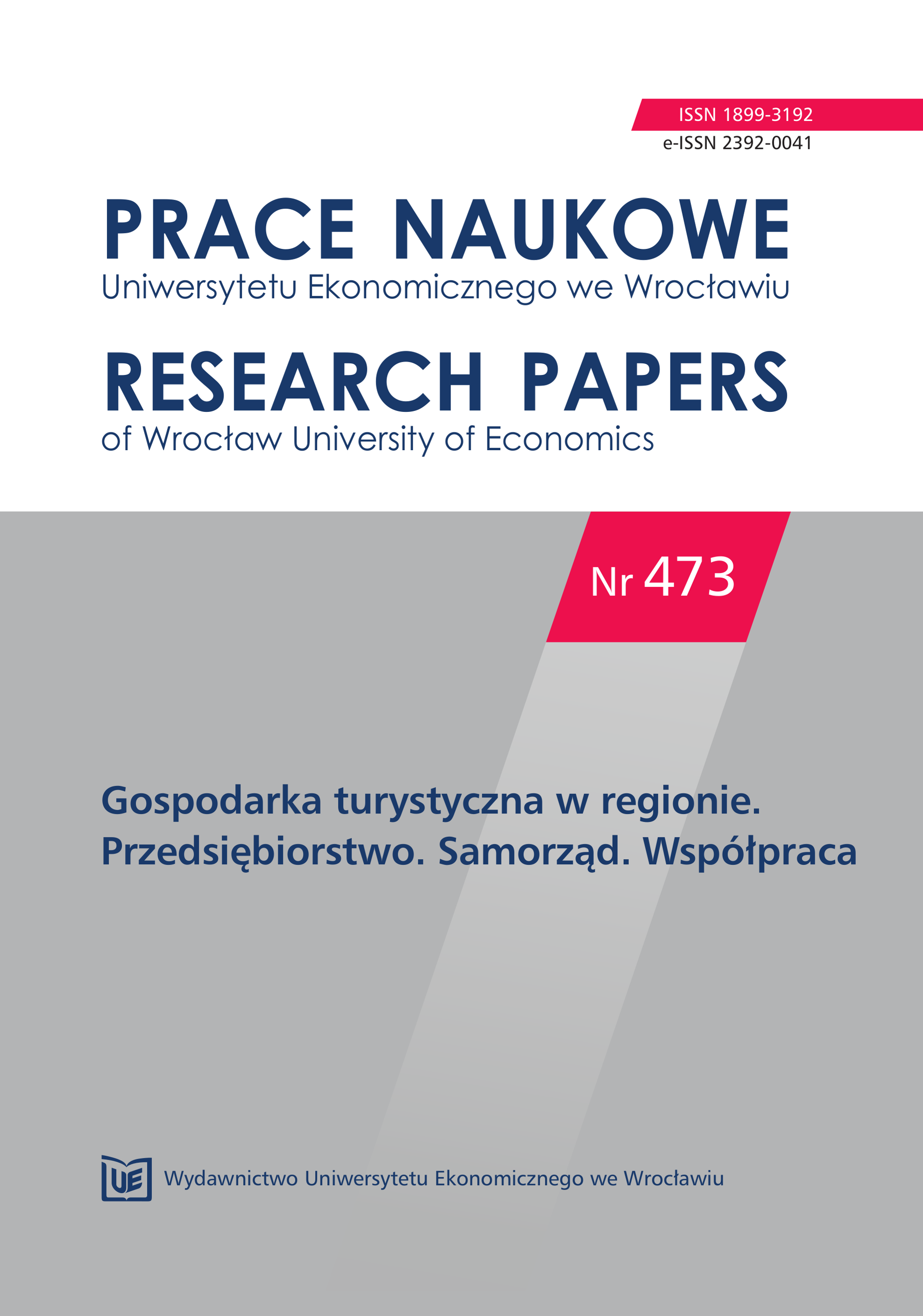 The impact of tourist and recreational behaviors of city inhabitants on the development of innovative metropolis offer on the example of Poznan agglomeration Cover Image
