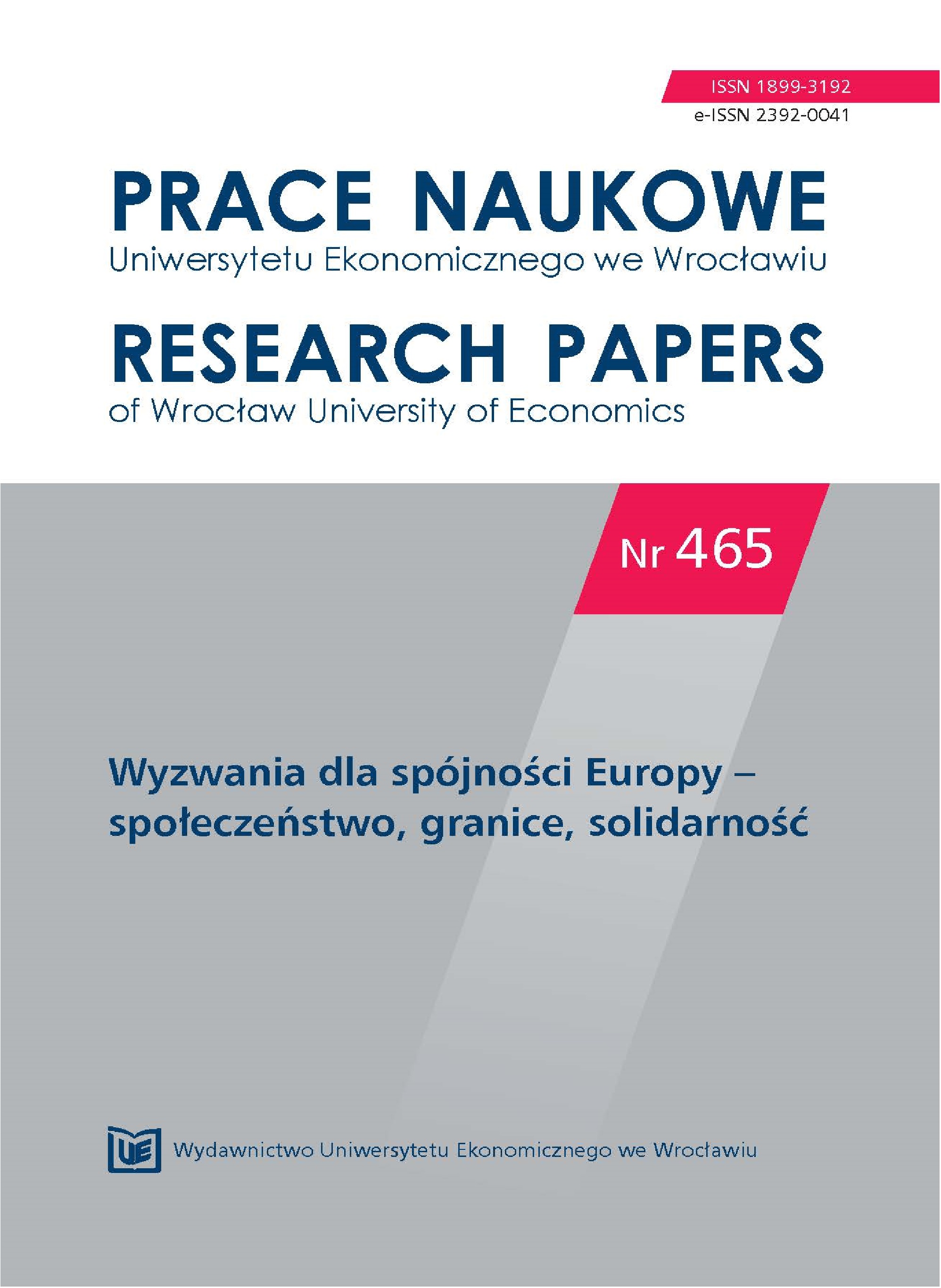 Youth labour market differentiation in the
member states of the European Union Cover Image