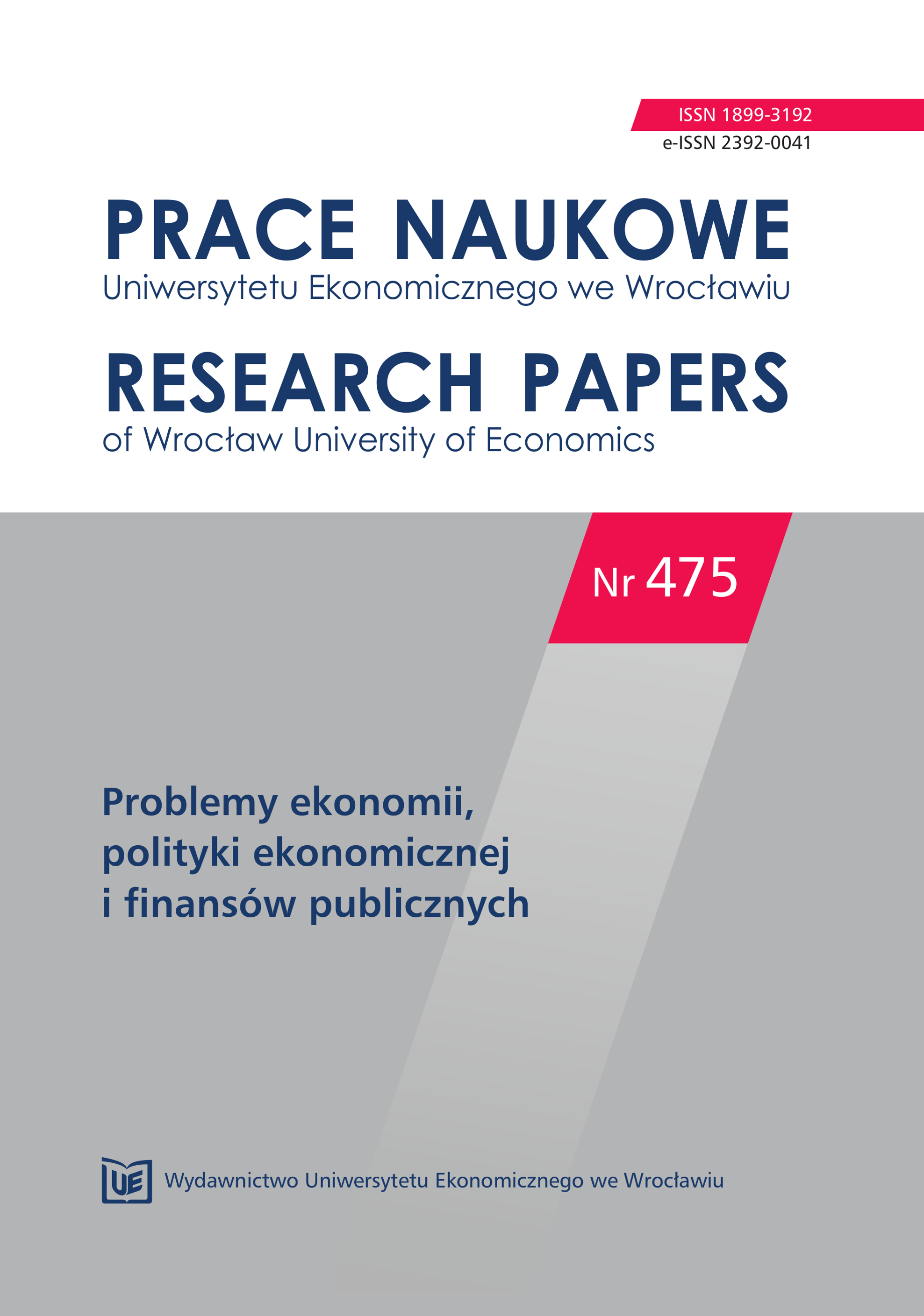Assessment of progressiveness of tax wedge in Poland and selected European Union countries Cover Image