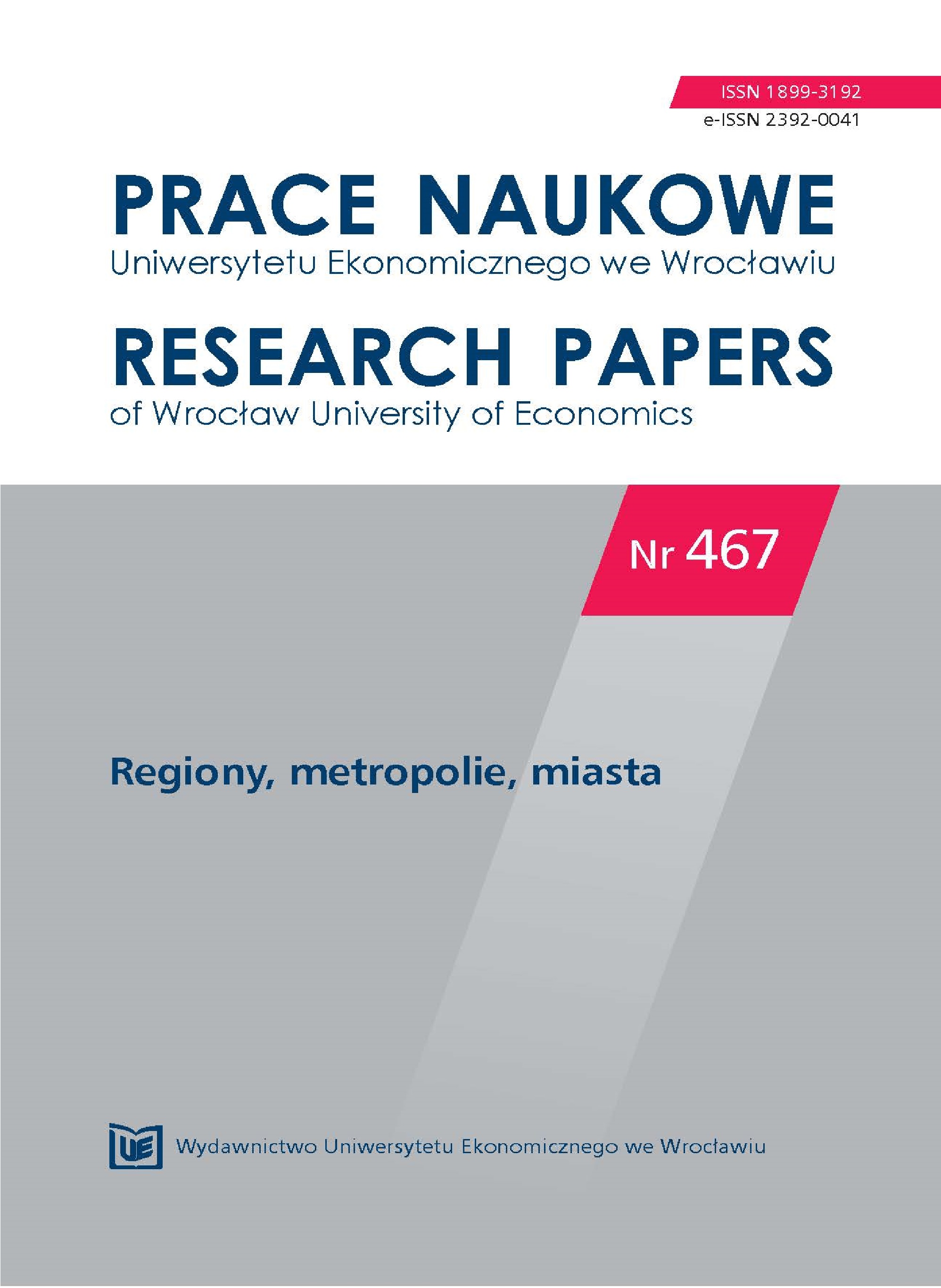 Spatial diversity of the process of urban shrinkage in
Poland Cover Image