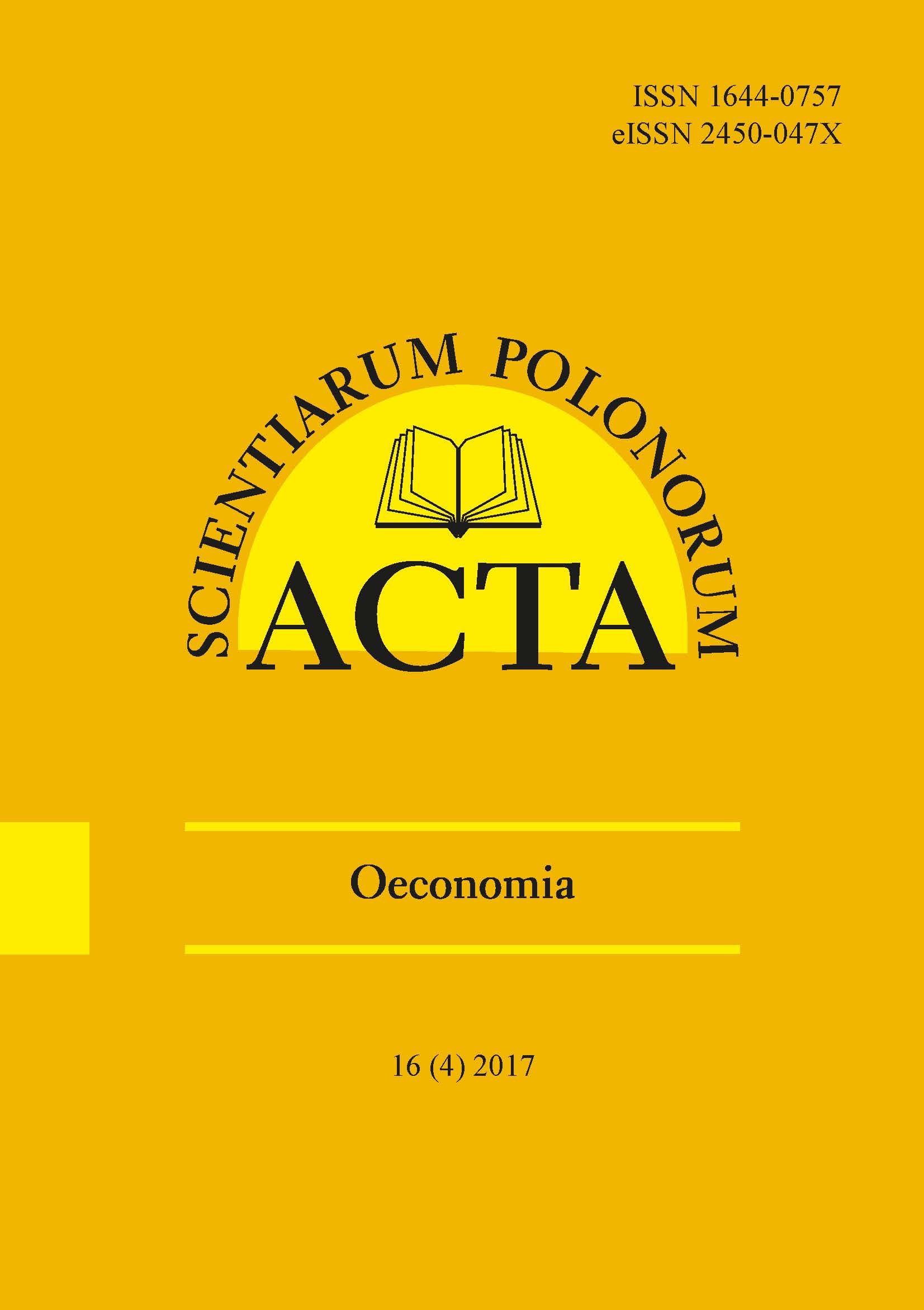 SPATIAL CONCENTRATION OF BUSINESSES WITH FOREIGN CAPITAL IN THE CAPITAL CITIES OF THE POLISH VOIVODESHIPS AND THEIR AGGLOMERATIONS FROM 1995–2016