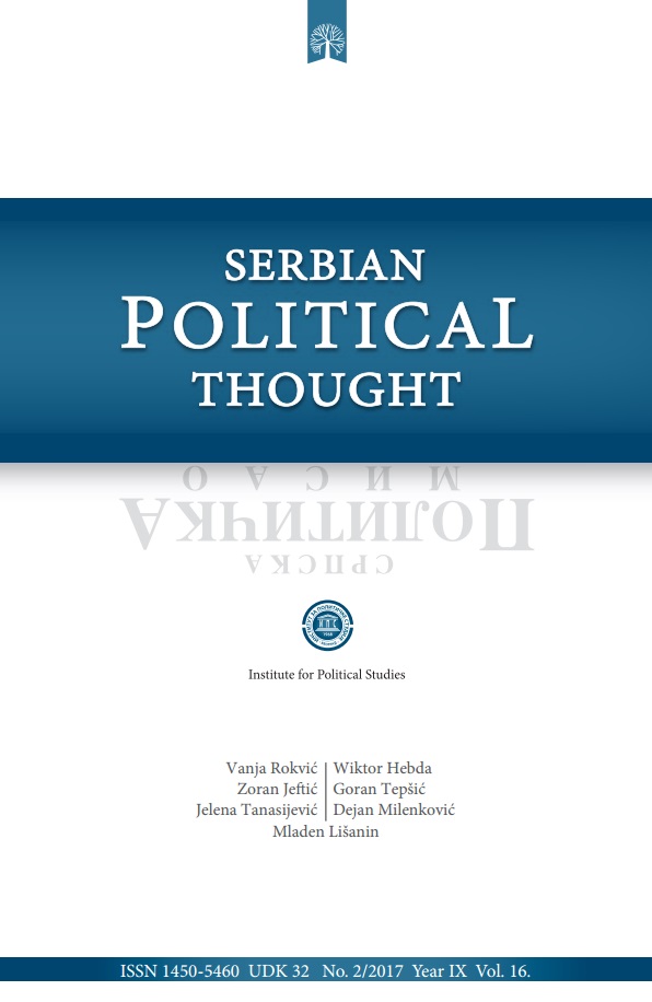 Media and Democratic Control Over the Armed Forces In the Republic Of Serbia