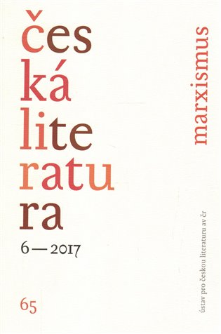 Richard Müller — Josef Šebek (edd.): Texty v oběhu. Antologie z kulturně materialistického myšlení o literatuře. Cover Image