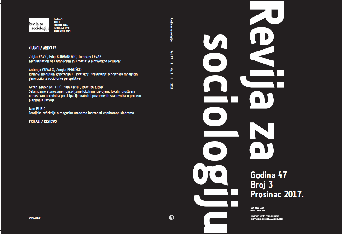 Second Homes and the Management of Local Development: Local Social Relations as a Predictor of Permanent and Temporary Residents’ Participation in the Development Planning Process Cover Image