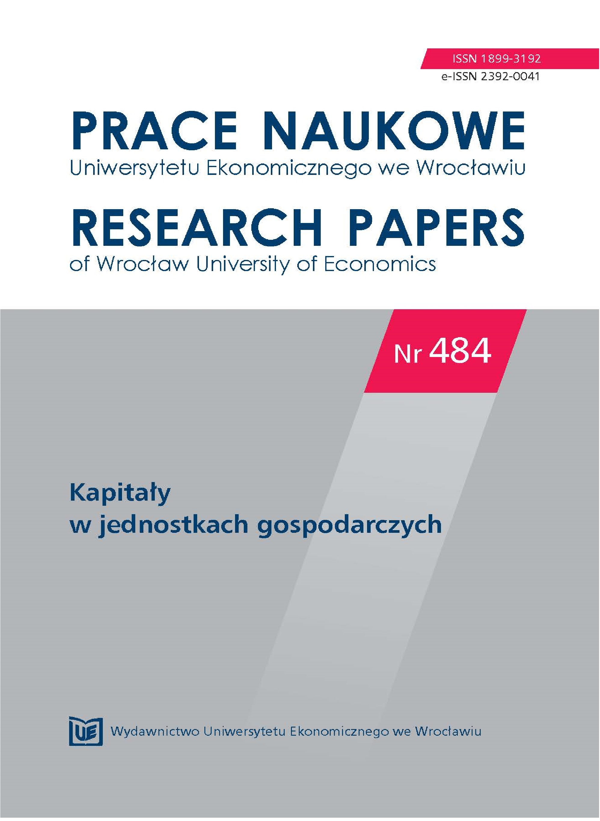 Disclosure of information on the features of equity:
specificity under the conditions of application of new business models Cover Image