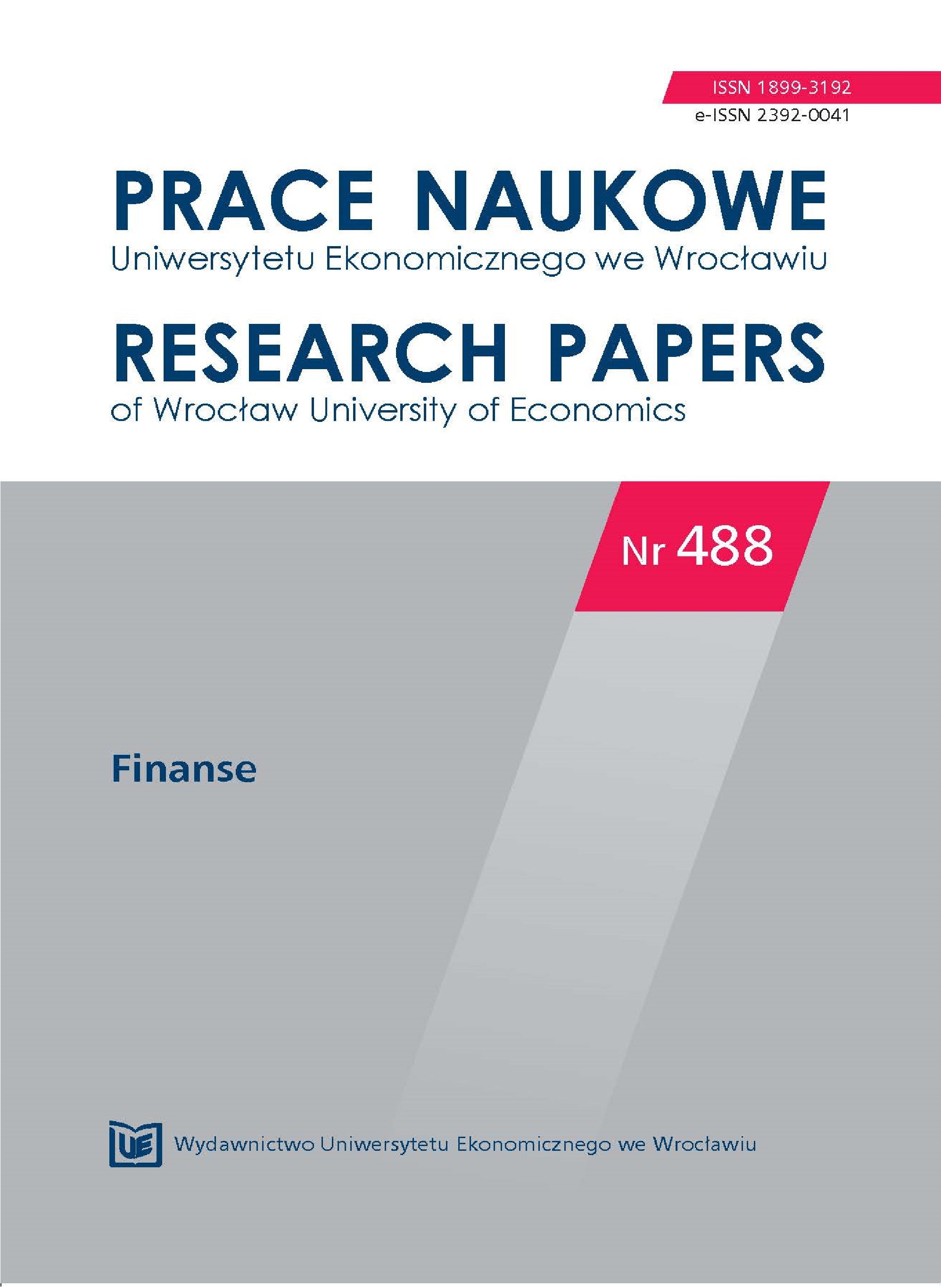 Management
of receivables in Poland in the years 2012-2015 − case study Cover Image