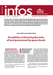 Possibilities of financing the tasks of local government by green bonds Cover Image