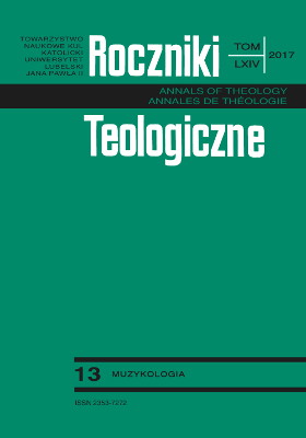 Lejtmotyw Miłosierdzia Bożego w kulturze muzycznej od średniowiecza do współczesności