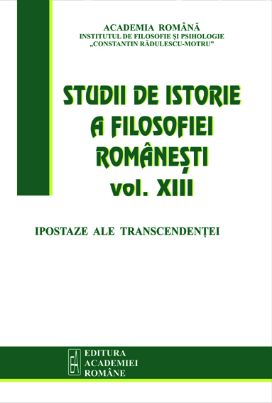 Problema transcendenței în viziunea realismului critic al lui Dumitru Isac