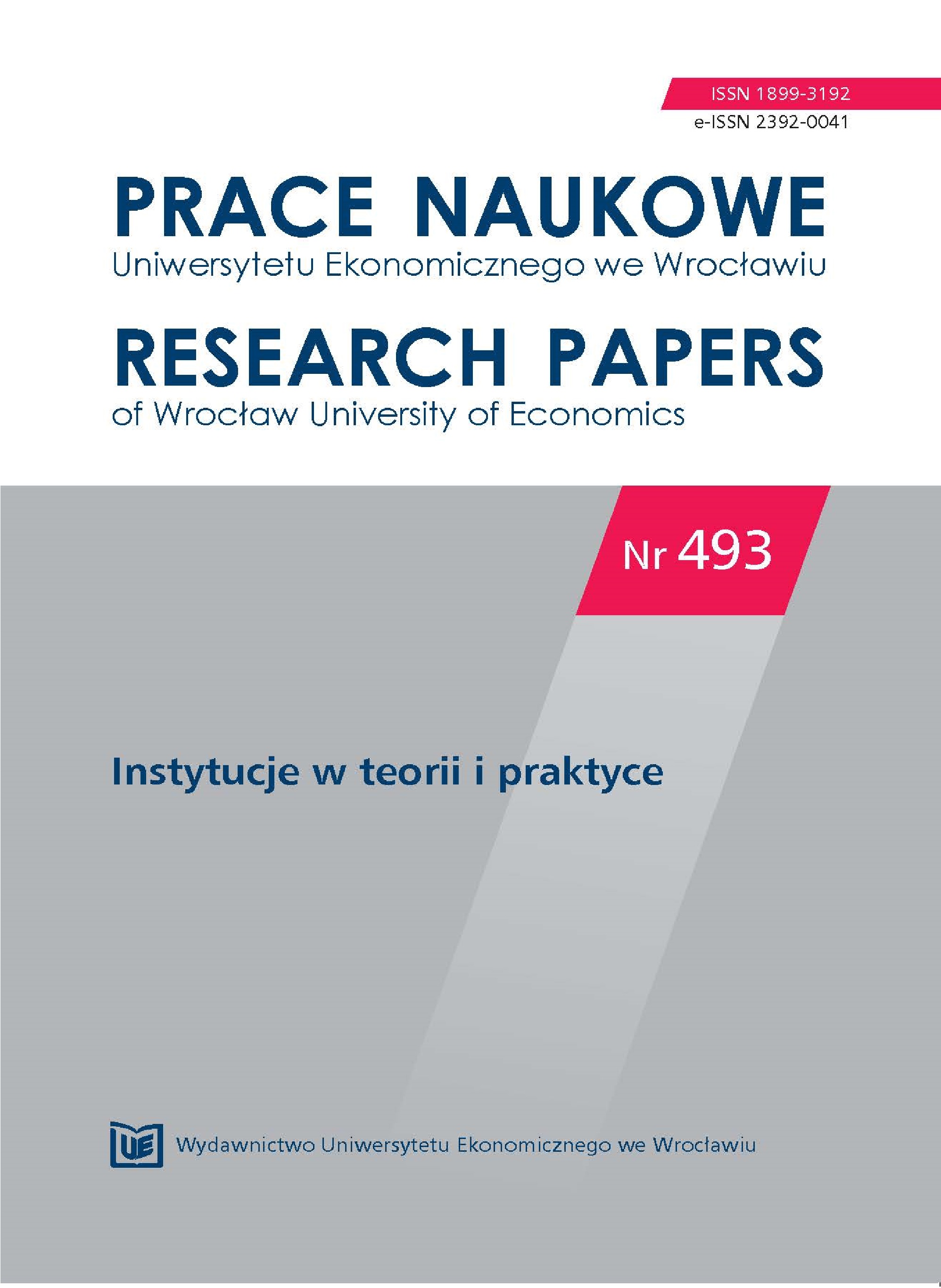 Informal institutions on the Polish labour market Cover Image