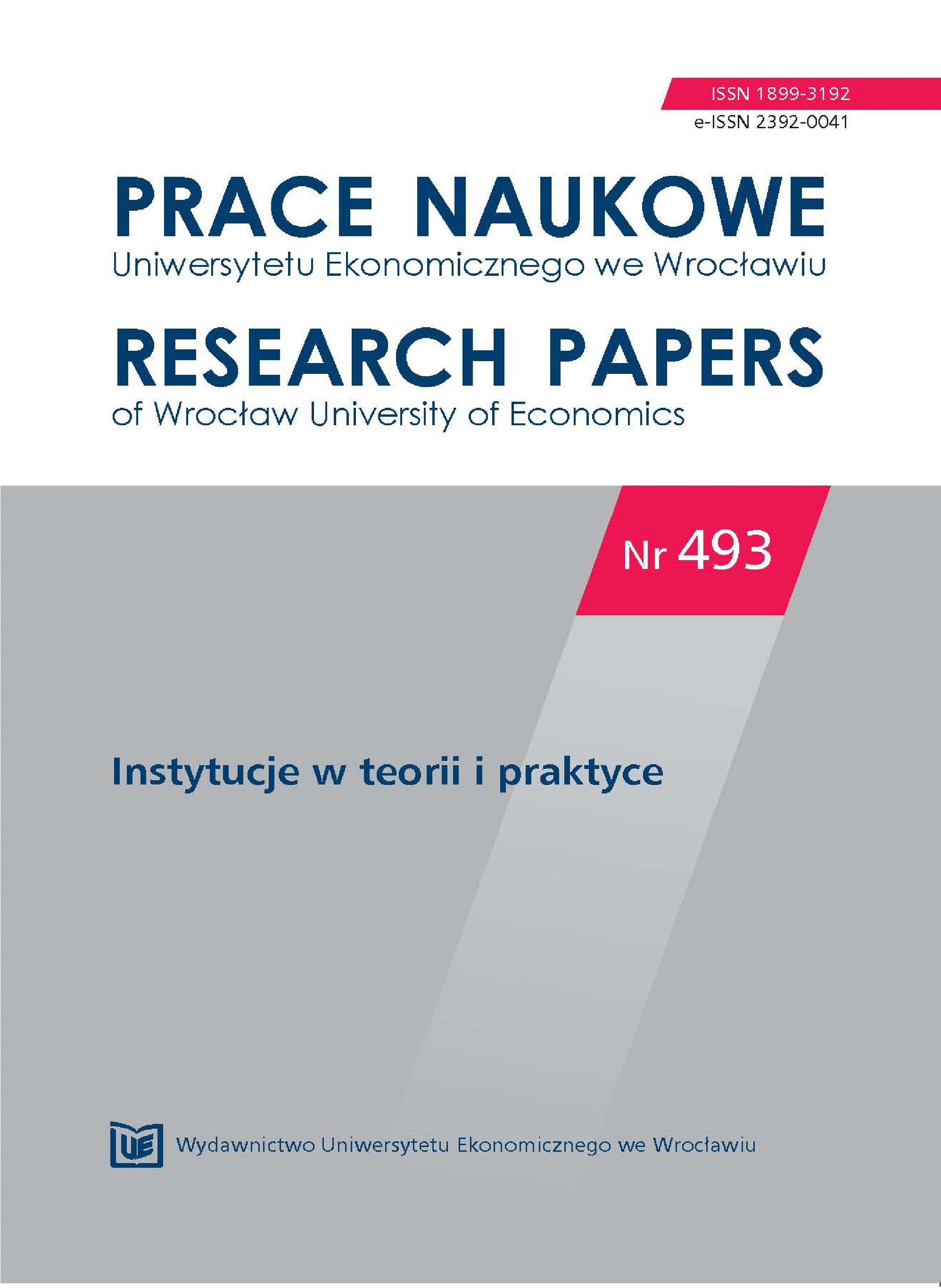 Cultural symptoms
of inconsistencies in the institutional systems of Central and Eastern
European countries Cover Image