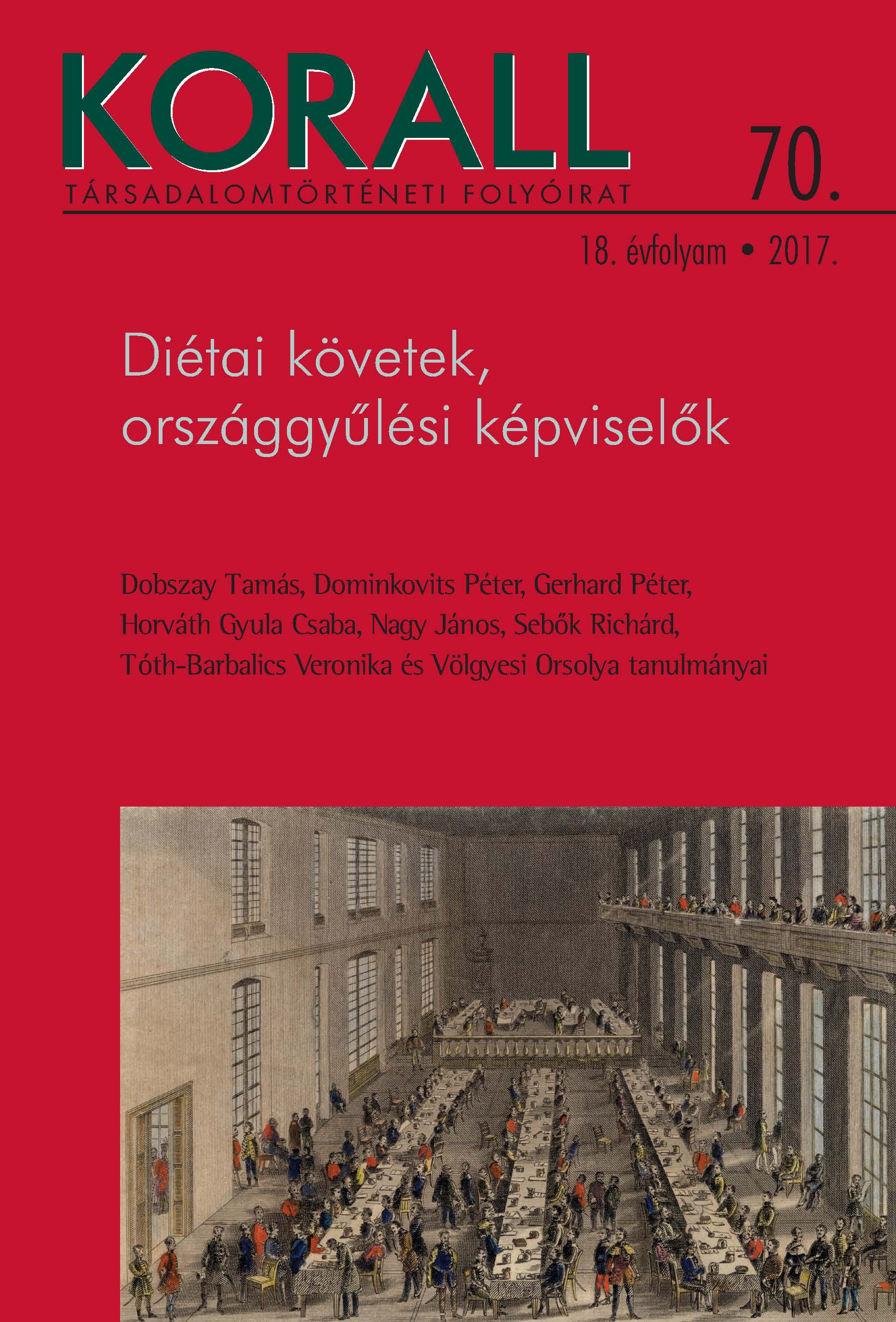 „Hozzáfognak hát buzgón, hisz Turnus a példa”. Buda város követei az 1741. évi országgyűlésen