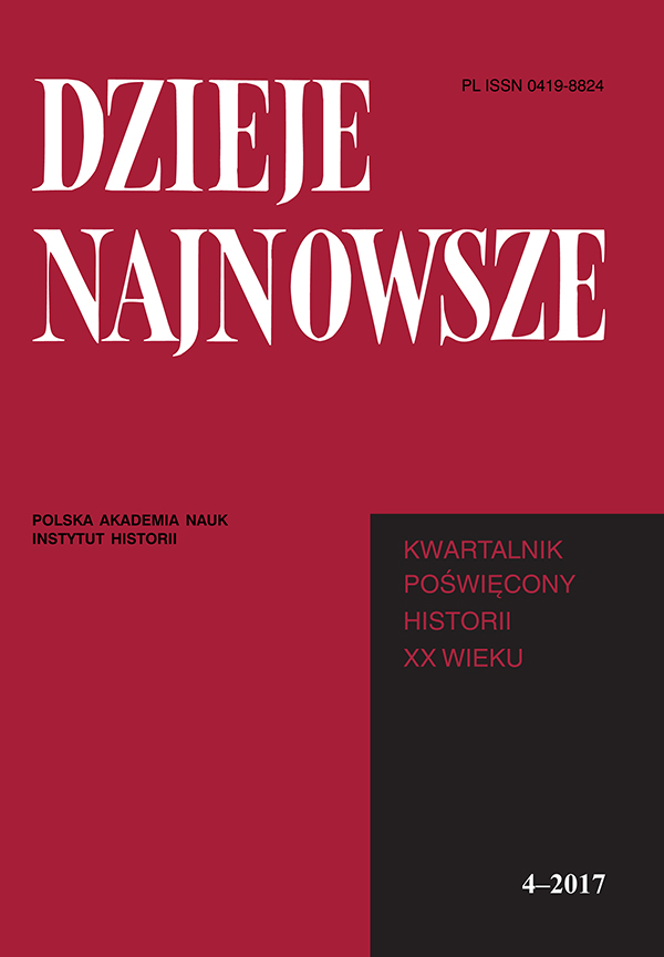 Piotr S. Wandycz (20 IX 1923 – 29 VII 2017). Historyk Europy Środkowo-Wschodniej, intelektualista, emigrant