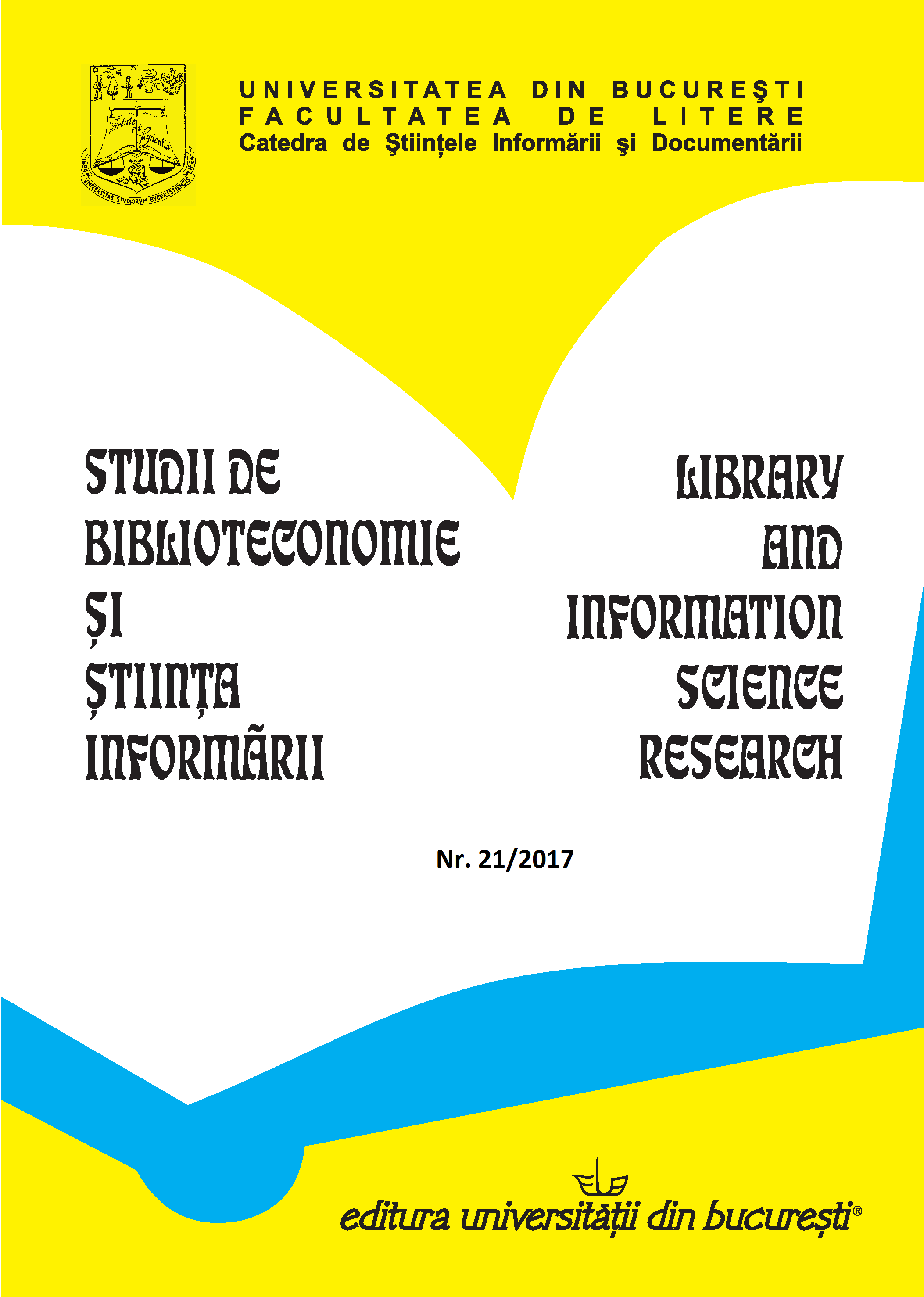 Improving the quality of user relationship services within the Library of the “Simion Stoilow” Institute of Mathematics of the Romanian Academy Cover Image