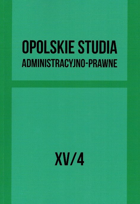 The principle of weighing interests in planning and spatial management and the principle of proportionality. A gloss on the verdict of the Supreme Administrative Court in Warsaw of 11 January 2017, II OSK 932/15 – approving Cover Image