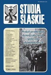 The identity of the region and social bonds in Opole Voivodeship in the light of the ”Special Demographic Zone” programme Cover Image