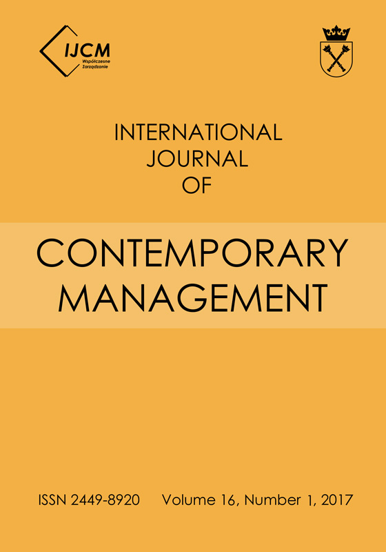 Institutional Surrounding of Innovative Activity – Based on Opinions of Women and Men Engaged in the Process of Innovation Cover Image