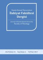 "CONTEMPORARY DEBATES IN TURKEY ABOUT TRADITION" Science and Art Foundation, Istanbul, 25 November 2017. Cover Image