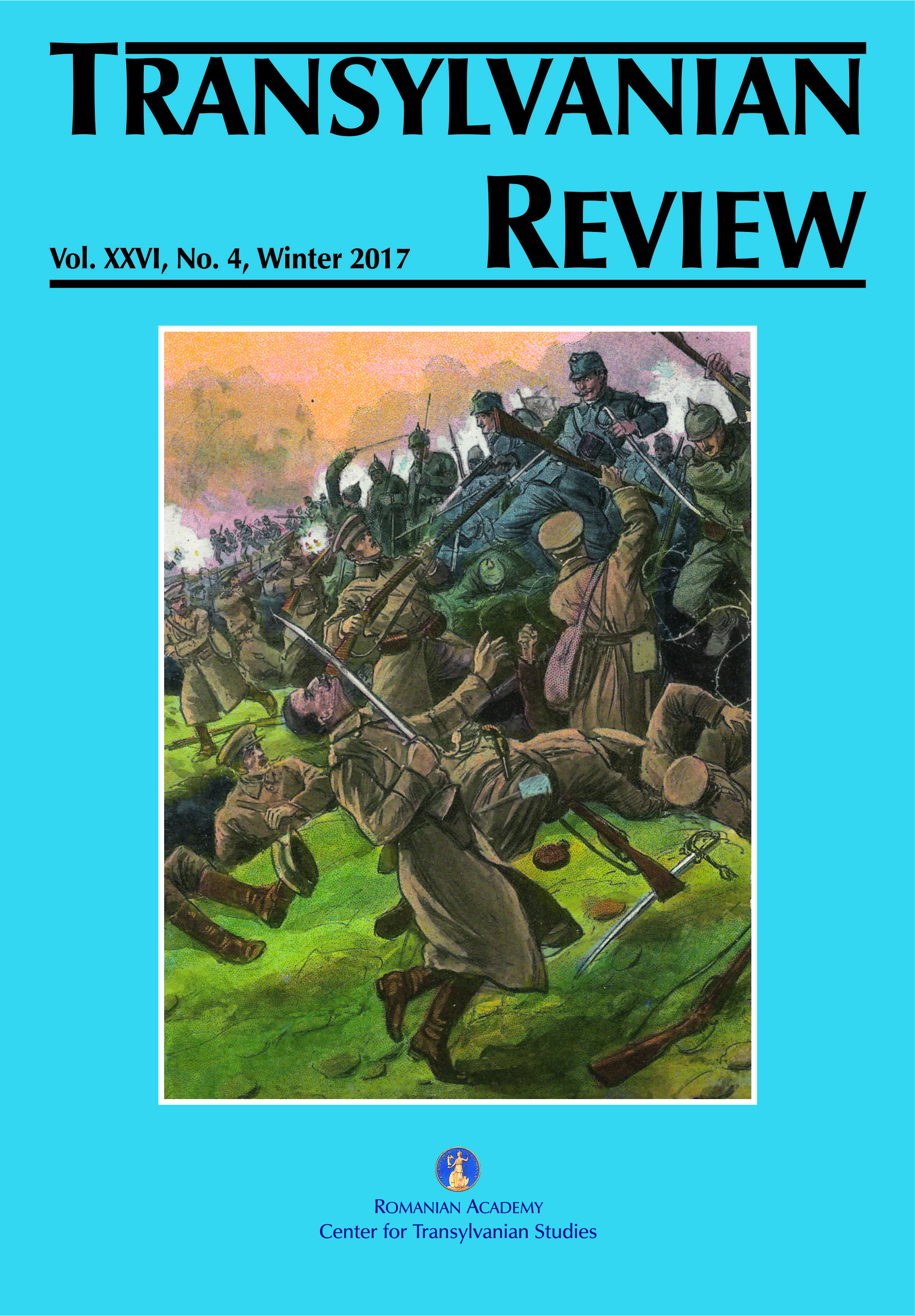 Ioan Bolovan, Rudolf Gräf, Harald Heppner, and Oana Mihaela Tămaş, eds., World War I—The Other Face of the War