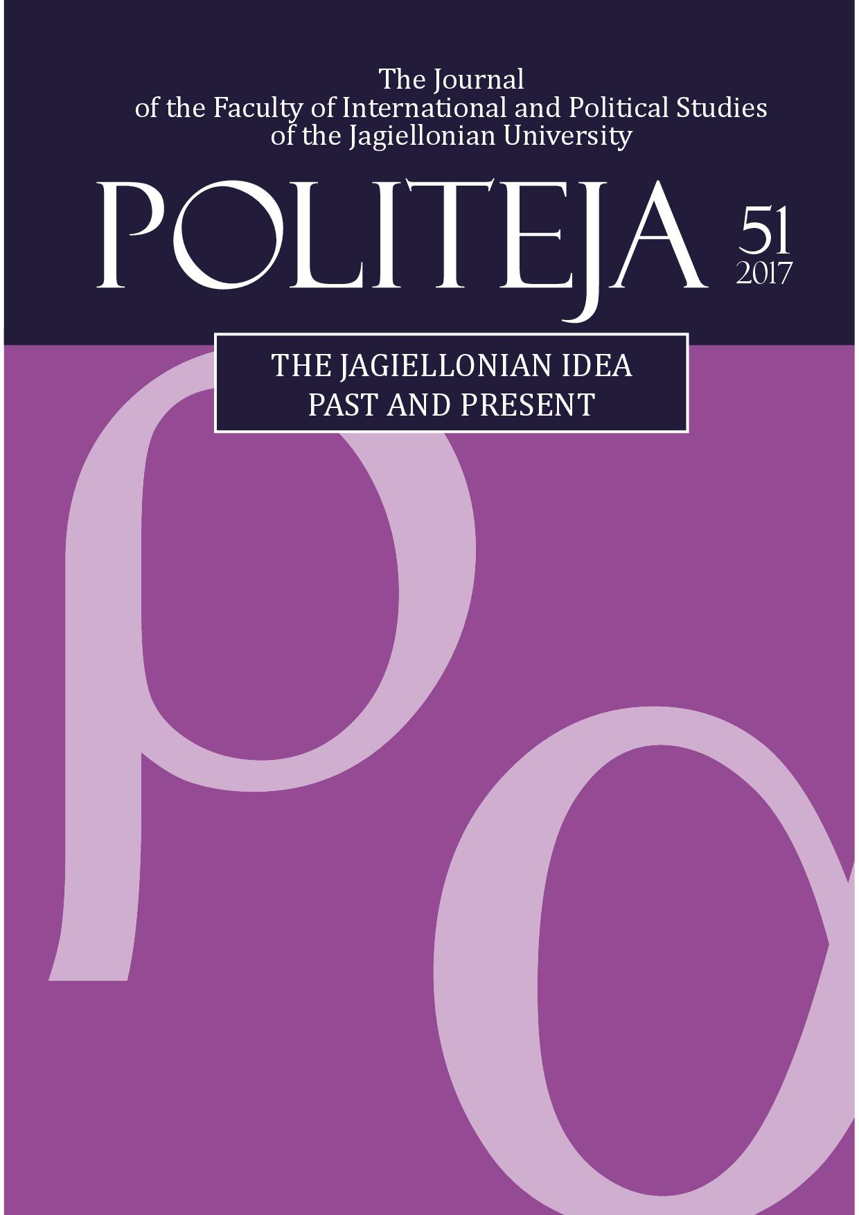The Federal Idea in Poland in the Interwar Period: Idealism or Pragmatism? Cover Image