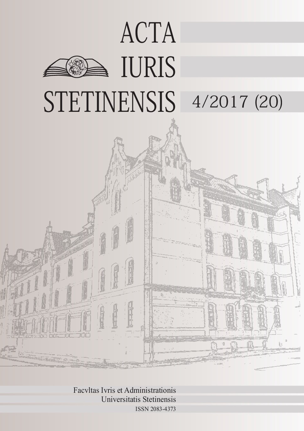 Exemption, Pursuant to Article 4a of the Act, From the Gift and Inheritance Tax in the Jurisprudence of Administrative Courts Cover Image