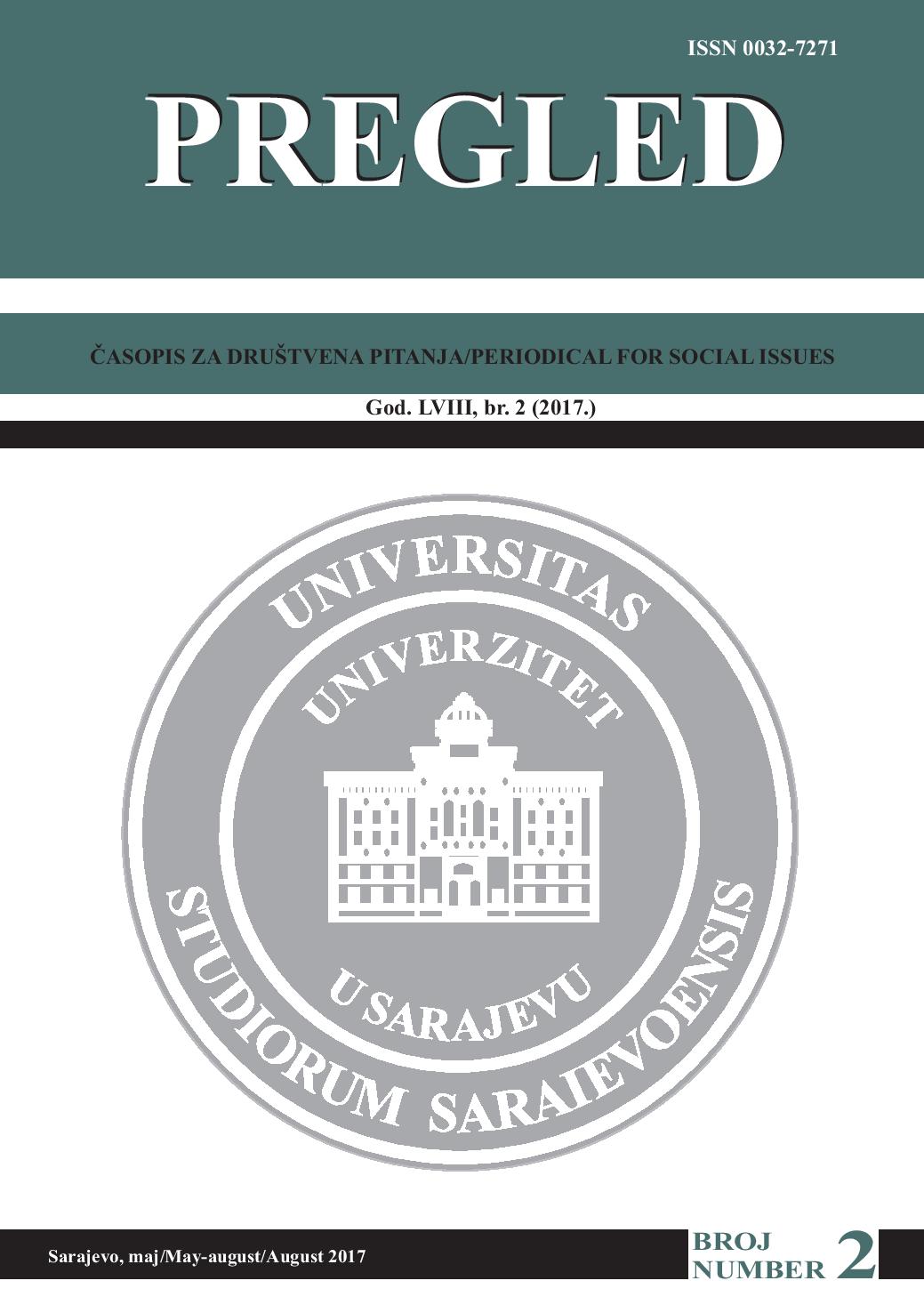 REFLECTIONS OF THE RUSSIAN FEDERATION FOREIGN
POLICY ON THE INTERNATIONAL POSITION OF COUNTRIES
OF THE WESTERN BALKANS Cover Image