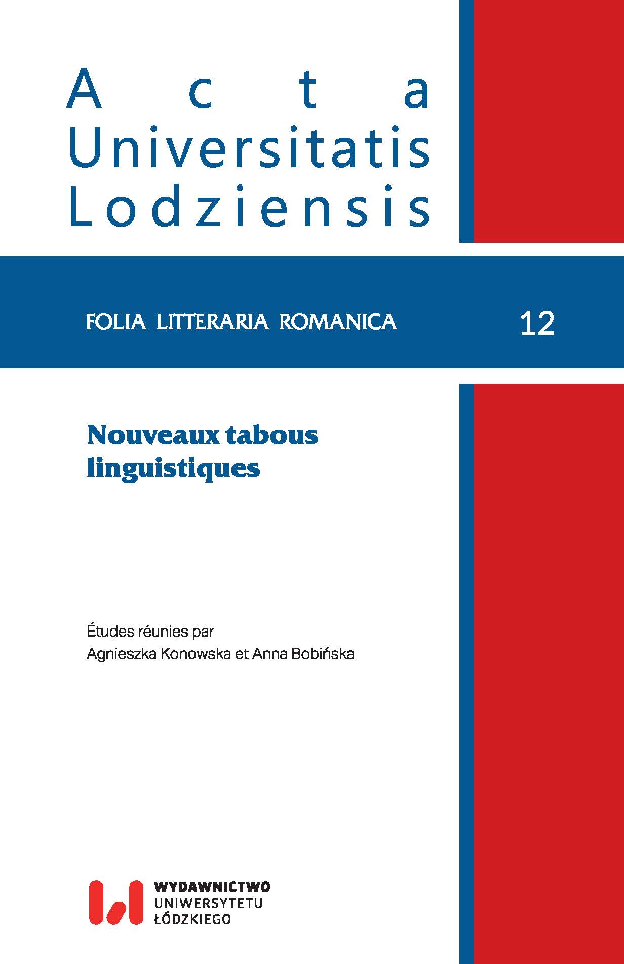 The way of dealing with taboo topics in a language class: the case of the Department of French at Salahaddin University in Erbil, Iraq Cover Image