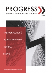 Polysemy of derivational constructions and categorization of derivatives in Polish language: An analysis of derivatives with the nominal suffix -acz Cover Image
