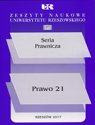 Shaping Of The Notary Institution In The Polish Territory From The 10th To The 18th Century. Outline of Historical and Legal Issues Cover Image