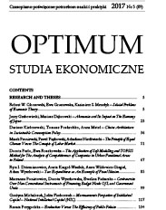 Application of ordered fuzzy numbers to modeling of market equilibrium Cover Image