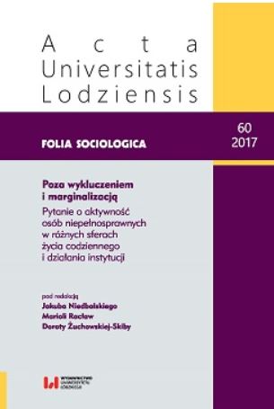 Dynamika sieci społecznych osób niepełnosprawnych we współczesnym społeczeństwie polskim