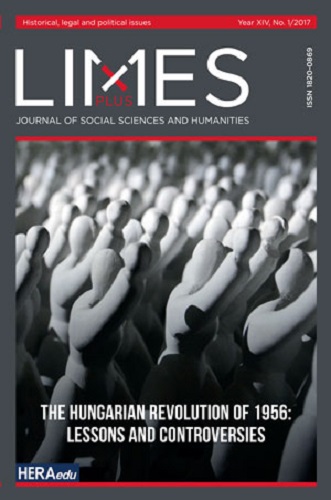 Revolutions of 1848 And 1956 – Paradigm of Building the National Identity of Hungarians