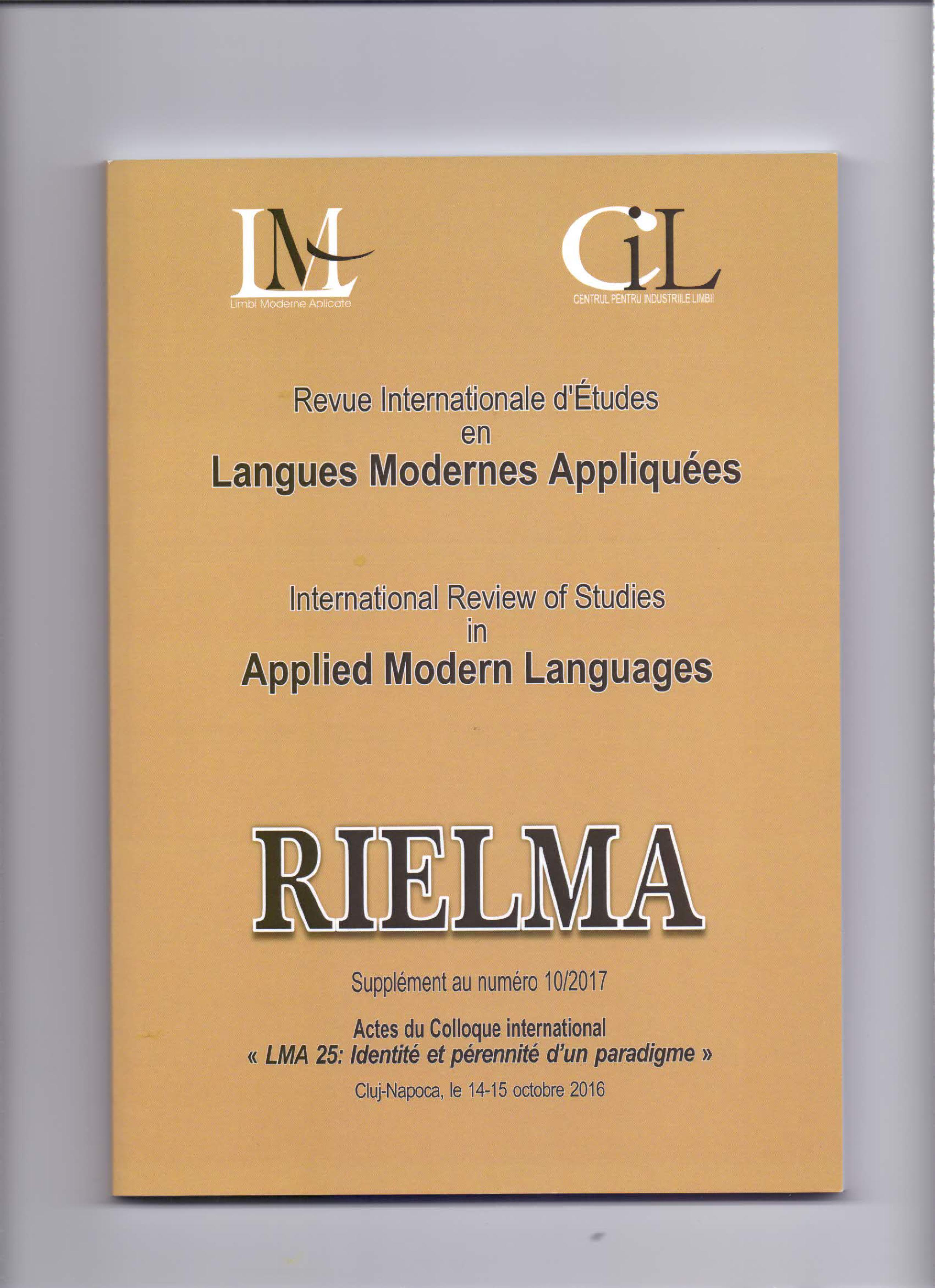Proper Nouns as Cultural Referents: How Can We Adjust Them to a New Cultural-Linguistic Environment? Cover Image