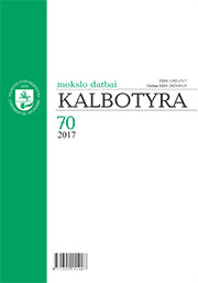 A corpus-driven analysis of structural types of lexical bundles in court judgments in English and their translation into Lithuanian