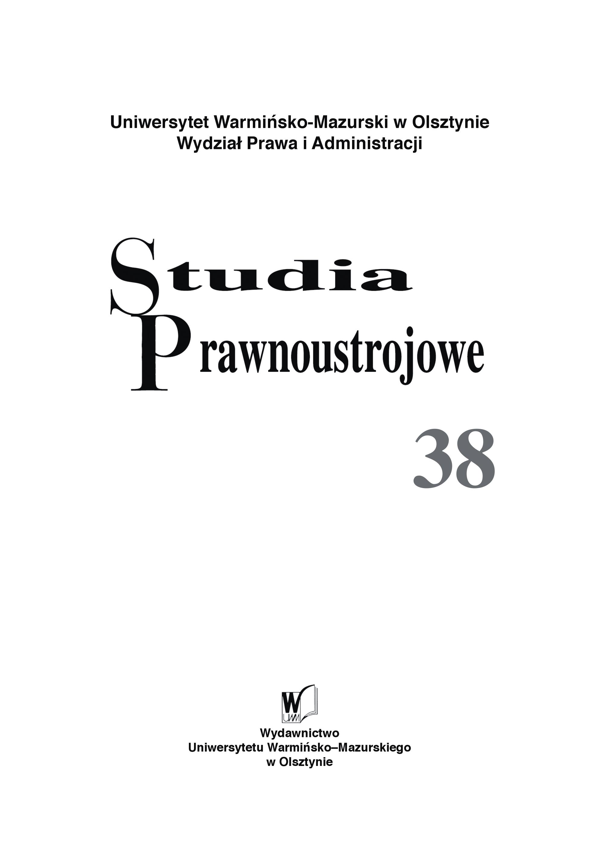 Prawnokarna ochrona wód w świetle prawa polskiego i czeskiego