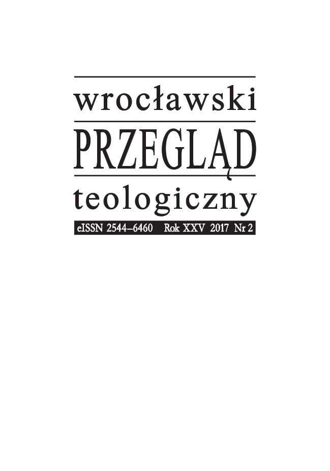 Celebrations of Saint Hedwig’s Year 2017–2018 in the Metropoly of Wrocław Cover Image
