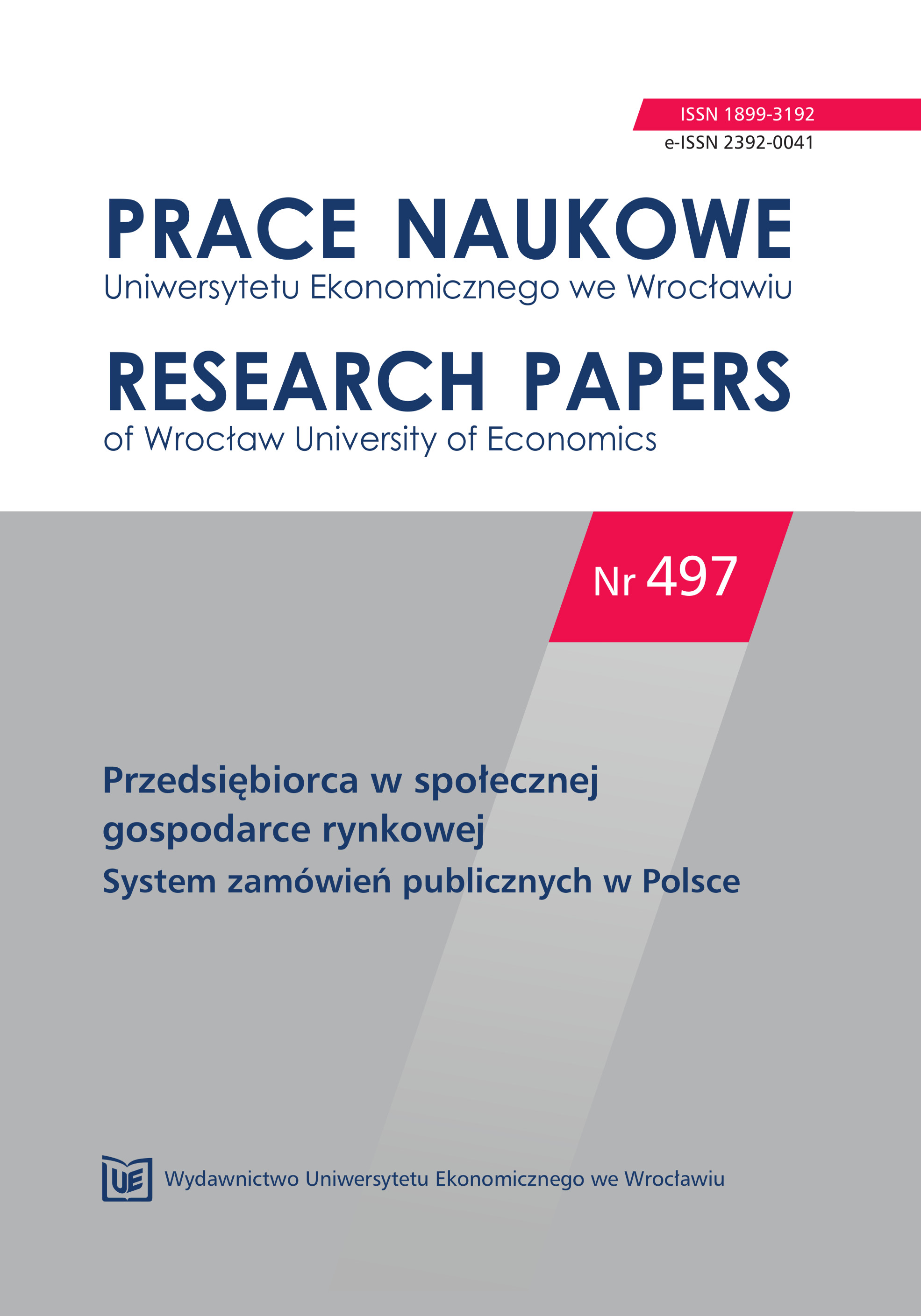 Analysis of evidence of recognising public law entity as an awarding entity based on Public Procurement Law in the light of judicature of Court of Justice of the European Union Cover Image